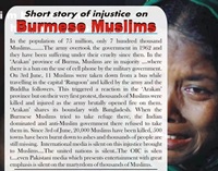 short story of injustice on burmese muslims en